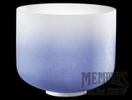 Meinl 9" Crystal Singing Bowl Color-frosted, Note A, Brow Chakra