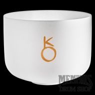 Meinl 12" Planetary Tuned Crystal Singing Bowl, Chiron 172.86 Hz
