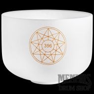 Meinl 10" Solfeggio Crystal Singing Bowl, Ut 396 Hz