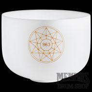 Meinl 10" Solfeggio Crystal Singing Bowl, 963 Hz