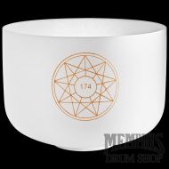 Meinl 12" Solfeggio Crystal Singing Bowl, 174 Hz