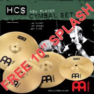 Meinl HCS Limited Edition Cymbal Set + Free 10" Splash
