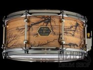 Noble & Cooley 14x6.5 Walnut Ply Fractal Snare Drum