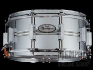 Pearl 14x6.5 Duoluxe Chrome Over Brass Snare Drum