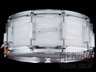 Pearl 14x5.5 President Series Phenolic Snare Drum - Pearl White Oyster