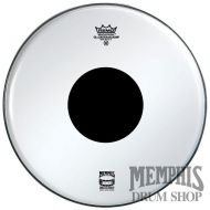 Remo Clear Controlled Sound 8" Drumhead - Black Dot On Top