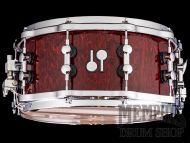 Sonor 14x6.5 SQ2 Series Beech Snare Drum with Die-Cast Hoops - Birdseye Cherry High-Gloss