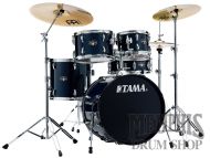 Tama Imperialstar Complete Drum Set 20/10/12/14/14 - Dark Blue