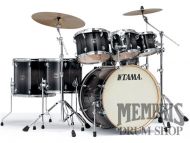 Tama Superstar Classic Drum Set 22/8/10/12/14/16/14 - Transparent Black Burst