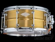 Used Craviotto 14x6.5 Masters Metal AK Brass Snare Drum