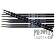 Vic Firth American Classic 5A Black Drumsticks Value Pack
