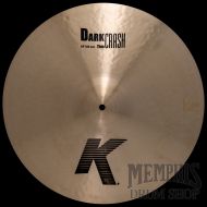 Zildjian 18" K Dark Thin Crash Cymbal