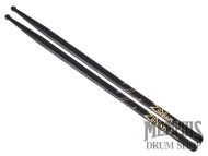 Zildjian Hickory Series - 7A Wood Tip Black Drumsticks Z7AB