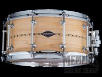 Craviotto 14x6.5 Custom Shop Maple Snare Drum with Maple Inlay