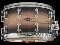 Craviotto 14x8 Custom Shop Ambrosia Maple Snare Drum - Black Fade Lacquer