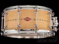 Craviotto 14x6.5 Private Reserve Birdseye Maple Snare Drum with Maple Inlay