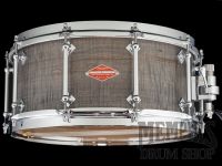 Craviotto 14x6.5 Private Reserve Curly Maple Snare Drum - Grey Stain