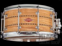Craviotto 14x7 Private Reserve Oak Snare Drum with Dual Walnut Inlay