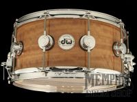 DW 14x6.5 Collector's Series Exotic Fiddleback Eucalyptus Snare Drum