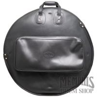 Glenn Cronkhite 24" Cymbal Bag - Smooth Black Leather