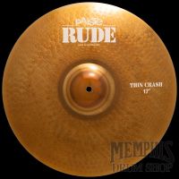Paiste 17" Rude Thin Crash Cymbal