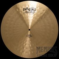 Paiste 22" Masters Dark Flat Ride Cymbal