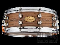 Pearl 14x5 Music City Custom Solid Walnut Snare Drum with Kingwood Center Inlay