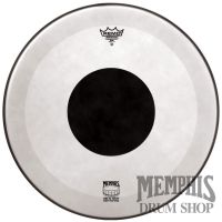 Remo Clear Powerstroke 3 20" Bass Drumhead - Black Dot