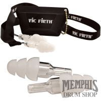 Vic Firth VICEARPLUGL High-Fidelity Hearing Protection - Large Size (WHITE)