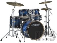 Yamaha Stage Custom Birch Drum Set 20/10/12/14/14 - Deep Blue Sunburst with 680W Hardware Pack