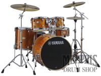 Yamaha Stage Custom Birch Drum Set 22/10/12/16/14 - Honey Amber with 680W Hardware Pack