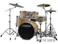 Yamaha Stage Custom Birch Drum Set 22/10/12/16/14 - Natural with 680W Hardware Pack