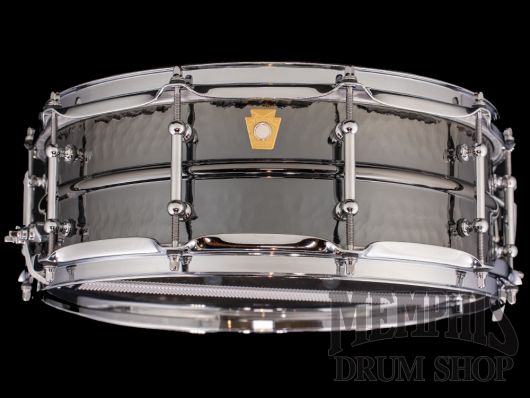 Ludwig Hammered Brass Shell Snare with Tube Lugs