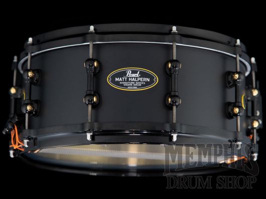 Pearl 14x6 Matt Halpern Signature Brass Snare Drum (MH1460/B)