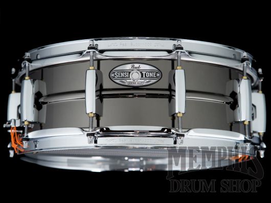 Pearl 14x5 SensiTone Heritage Alloy Black/Brass Snare Drum (STH1450BR)