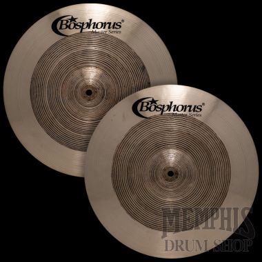 Bosphorus Cymbals N14H 14-Inch New Orleans Series Hi-Hat Cymbals Pair 