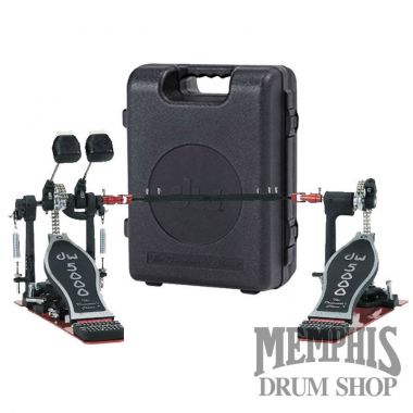 DW 5000 DWCP5002TDL3 Delta 3 Turbo Left Handed Double Bass Drum Pedal for  Lefty Drummers