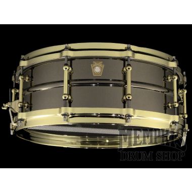 Ludwig Black Beauty Snare Drum with Brass Hardware 14x5 (LB416BT)
