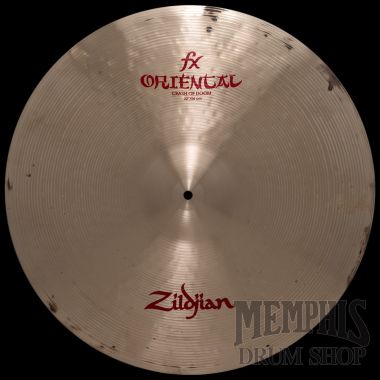 Zildjian A0623 22-Inch FX Oriental Crash of Doom Cymbal Renewed Traditional Finish