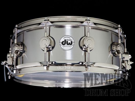 DW 14x5.5 Collector's Series Stainless Steel Snare Drum