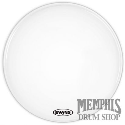 16 Inch Evans MX2 Black Marching Bass Drum Head 