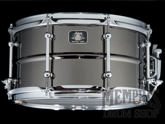 Ludwig 13x7 Universal Black Brass Snare Drum