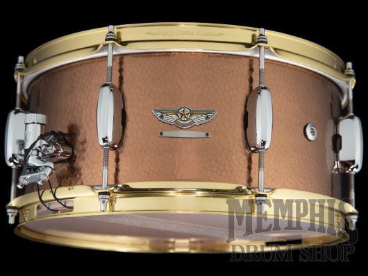 Tama 14x6.5 Star Reserve Hand Hammered Copper Snare Drum (TCS1465H)