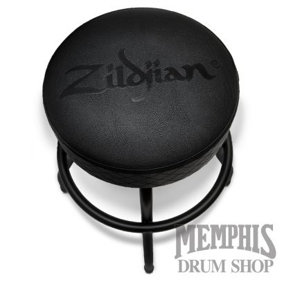 Zildjian Black Bar Stool 24 Zstool24, Drum Bar Stool